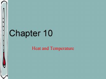 Heat and Temperature