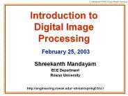 Introduction to Digital Image Processing