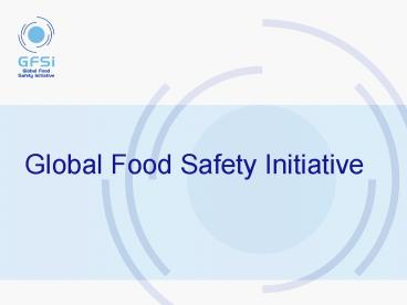 Global Food Safety Initiative