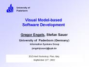 Visual Model-based Software Development