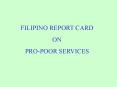 FILIPINO REPORT CARD PowerPoint PPT Presentation
