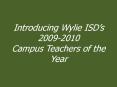 Introducing Wylie ISDs 20092010 PowerPoint PPT Presentation