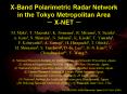 XBand Polarimetric Radar Network in the Tokyo Metropolitan Area XNET M' Maki1, T' Maesaka1, K' Iwana PowerPoint PPT Presentation