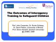 The Outcomes of Interagency Training to Safeguard Children PowerPoint PPT Presentation