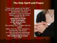 The Holy Spirit and Prayer PowerPoint PPT Presentation