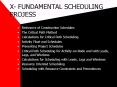X- FUNDAMENTAL SCHEDULING PROJESS PowerPoint PPT Presentation
