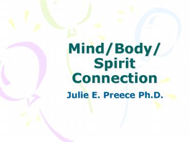 MindBody Spirit Connection