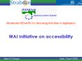 WAI Initiative on accessibility PowerPoint PPT Presentation