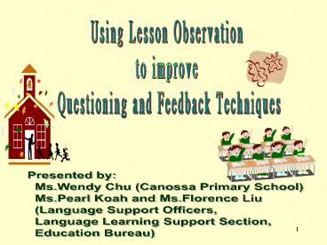 Ms'Wendy Chu Canossa Primary School