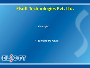 Elsoft Technologies Pvt. Ltd.