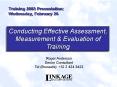 Training 2003 Presentation: Wednesday, February 26 PowerPoint PPT Presentation