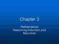 Mathematical Reasoning,Induction,and Recursion PowerPoint PPT Presentation