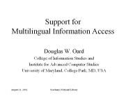 Support%20for%20Multilingual%20Information%20Access