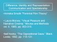 Difference, Identity and Representation: Communication and Spectatorship PowerPoint PPT Presentation