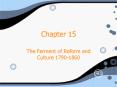 The Ferment of Reform and Culture 17901860 PowerPoint PPT Presentation