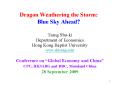 Dragon Weathering the Storm: Blue Sky Ahead PowerPoint PPT Presentation