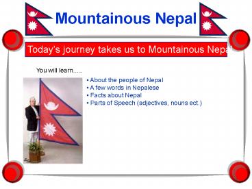 Mountainous Nepal