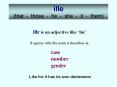 ille (that - those - he - she - it - them) PowerPoint PPT Presentation
