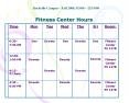 Fitness Center Hours PowerPoint PPT Presentation