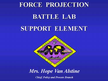 Mrs' Hope Van Alstine