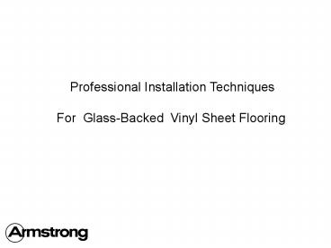 Professional Installation Techniques