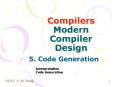 Compilers Modern Compiler Design PowerPoint PPT Presentation