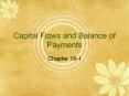 Capital Flows and Balance of Payments PowerPoint PPT Presentation