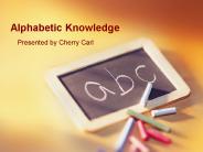 Alphabetic Knowledge