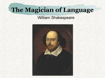 The Magician of Language
