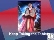 Keep taking the tablets..