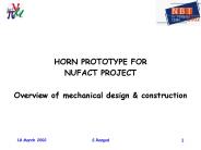 HORN PROTOTYPE FOR