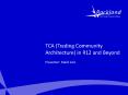 TCA (Trading Community Architecture) in R12 and Beyond PowerPoint PPT Presentation
