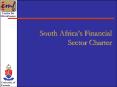 South Africas Financial Sector Charter PowerPoint PPT Presentation