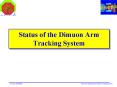 Status of the Dimuon Arm Tracking System PowerPoint PPT Presentation