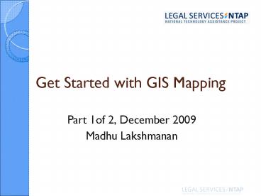 Get Started with GIS Mapping