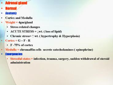 Adrenal gland
