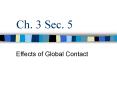 Ch. 3 Sec. 5 PowerPoint PPT Presentation
