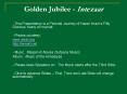 Golden Jubilee - Intezaar PowerPoint PPT Presentation