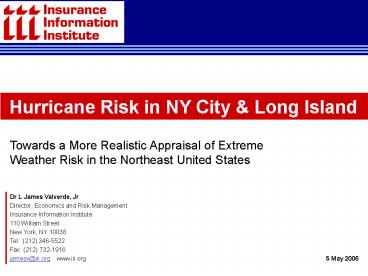 Dr L James Valverde, Jr