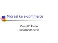Migrasi ke ecommerce PowerPoint PPT Presentation