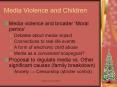 Media Violence and Children PowerPoint PPT Presentation
