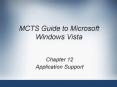 MCTS Guide to Microsoft Windows Vista PowerPoint PPT Presentation