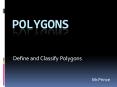 Polygons PowerPoint PPT Presentation