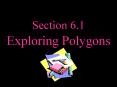 Exploring Polygons PowerPoint PPT Presentation