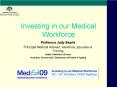 Investing in our Medical Workforce PowerPoint PPT Presentation