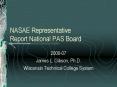 NASAE Representative Report National PAS Board PowerPoint PPT Presentation