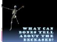 What can bones tell about the deceased? PowerPoint PPT Presentation