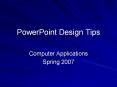PowerPoint%20Design%20Tips PowerPoint PPT Presentation