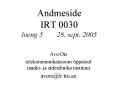 Andmeside IRT 0030 loeng 528. sept. 2005 PowerPoint PPT Presentation