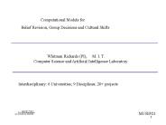 Computational Models for